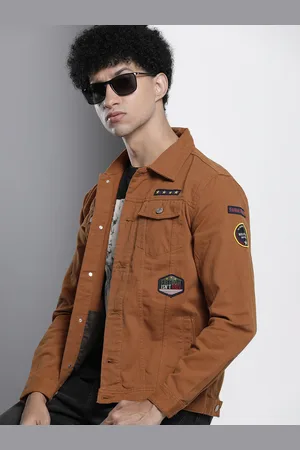 Buy The Indian Garage Co Men Rust Red Tailored Jacket - Jackets for Men  16017120 | Myntra