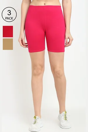 GRACIT Women Pack of 3 Cycling Sports Shorts