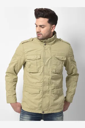 Woodland Men Brown Tailored Jacket