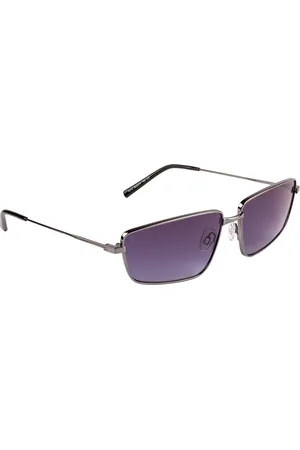 Xpres Women Blue Rectangle Sunglasses
