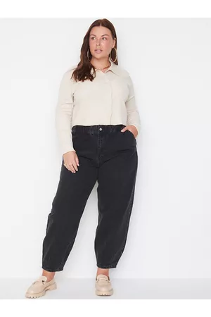 Trendyol Women Boyfriend Fit Cotton Jeans