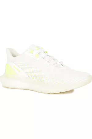 POWER Men White Textile Running Non-Marking Shoes