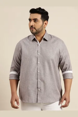 SOJANYA Men Grey Classic Casual Shirt