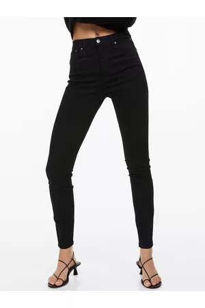 H&M Women Black Shaping High Jeans