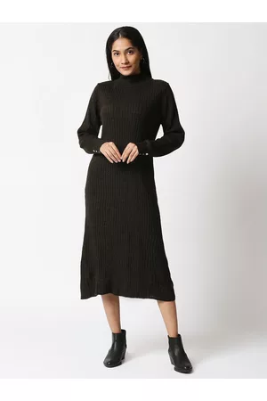 20Dresses Brown Jumper Midi Dress