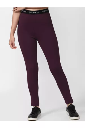 Forever 21 Capri Shiny Green Leggings 27” Women's Activewear Yoga Pants XS  | eBay