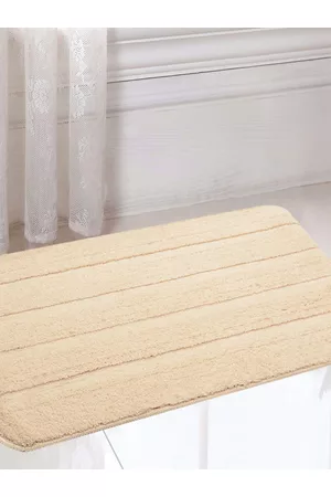Saral Home Set of 2 Rectangular Anti Slip Bath Rugs