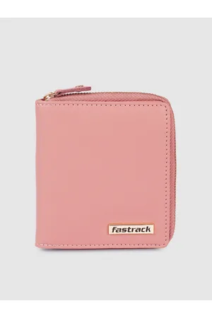 Buy Fastrack Green Textured Tri-Fold Wallet for Women Online At Best Price  @ Tata CLiQ