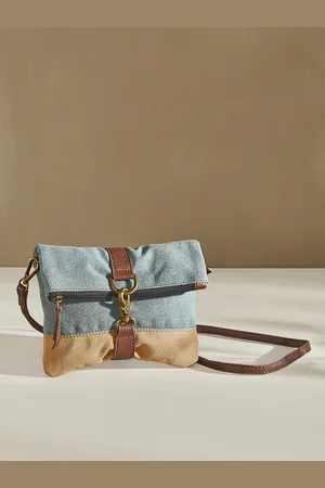 Mona B Colourblocked Swagger Sling Bag