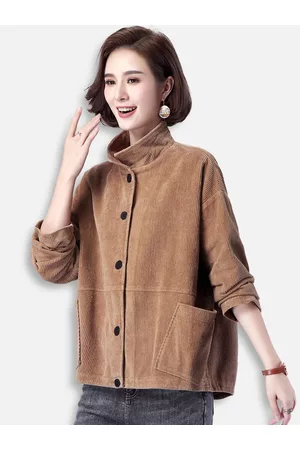 JC Collection Women Khaki gray green Tailored Jacket