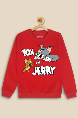 Kidsville Girls Tom & Jerry Printed Sweatshirt