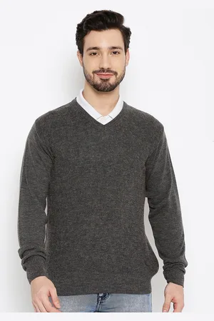 Duke Men Grey Pullover