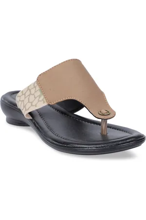Buy Peach Flat Sandals for Women by VENDOZ Online | Ajio.com-anthinhphatland.vn