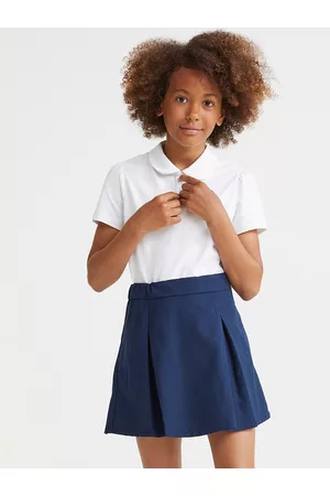 H&M Girls Blue Flared Skirt