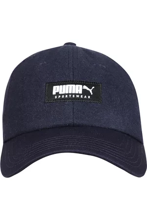 PUMA Unisex Navy Blue Printed Snapback Cap