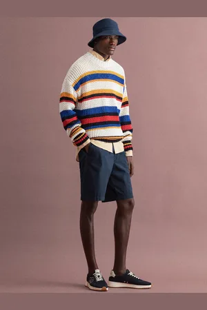 GANT Men Navy Blue Shorts