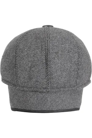 FabSeasons Unisex Grey Self Design Ascot Cap