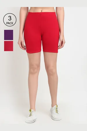 GRACIT Women Pack of 3 Cycling Sports Shorts