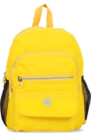 Tommy Bahama Crinkle Unisex Yellow Solid Backpack