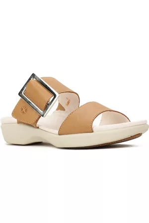 Amazing Leather Comfort Sandals in Taupe | Hush Puppies