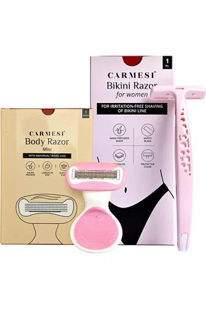 CARMESI Body Razor & Bikini Razor Combo