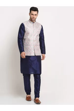 Kraft Men Kurta & Churidar with Nehru jacket