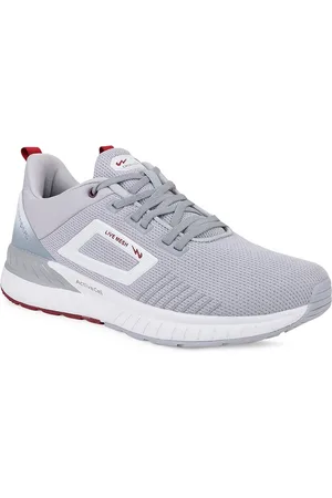 Campus Men Grey Mesh Running Shoes
