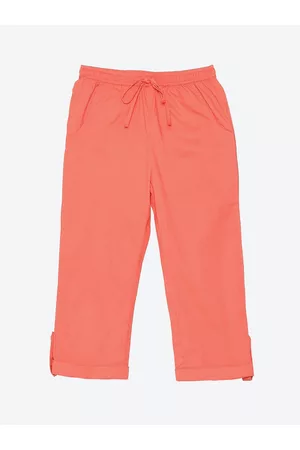 Biba Girls Coral Relaxed Straight Leg Straight Fit Trousers