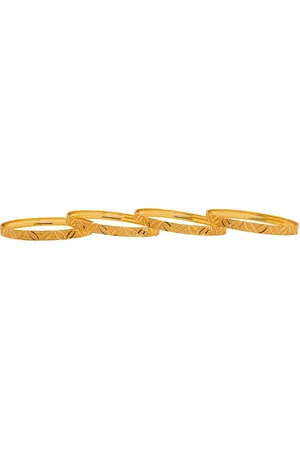 Shivansh Set of 4 Gold-Plated Bangle