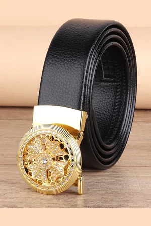 ZORO Men Black PU Belt