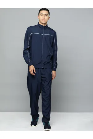 PUMA Men Navy Blue Classic Track Suit