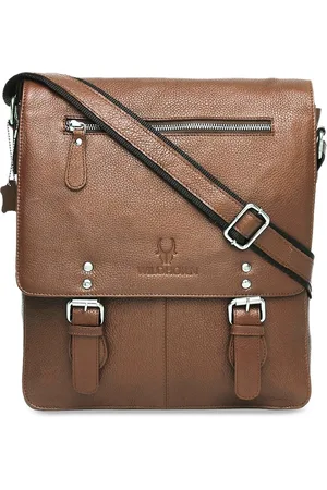 WildHorn Leather Laptop Messenger Bag for Men — zambeyzi