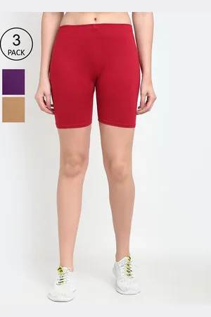 GRACIT Women Pack of 3 Sports Shorts