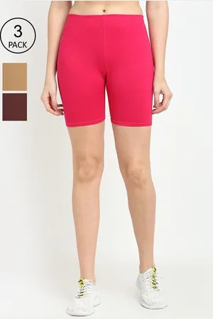 GRACIT Women Pack of 3 Sports Shorts