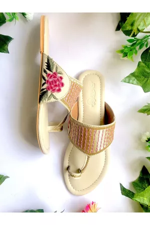 Sole House Women Multicoloured Open Toe Flats