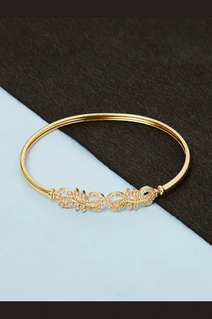 Women's Sparkling Elegance Square Cut Zircons Adorned Brass Rhodium Plated  Bracelet - Voylla | Fashion bracelets, Square cut, Rhodium plated