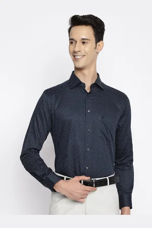 CANTABIL Men Printed Cotton Formal Shirt