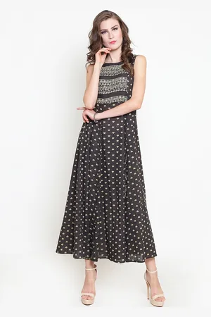 Sera Women Grey Printed Dress