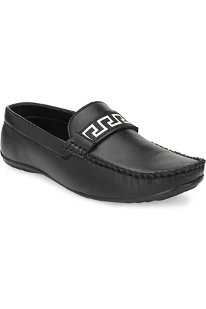 Provogue Men Black Solid Loafers