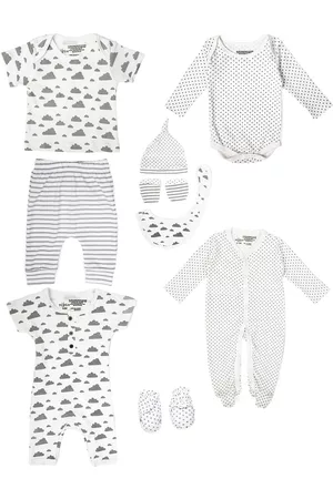 MUSH Kids Pack of 9 Printed T-shirt with Pyjamas