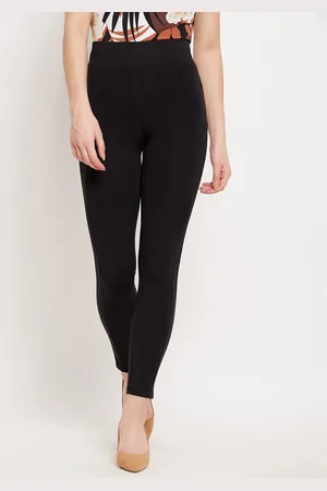 Buy Madame Solid Grey Trousers online