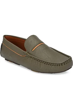 Mast & Harbour Men Olive Loafers