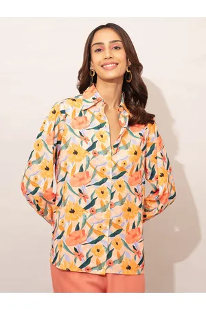 20Dresses Women Multicoloured Relaxed Printed Casual Shirt