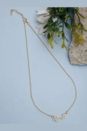 Celena Cole Gold-Toned Gold-Plated Necklace