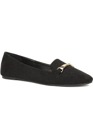 Bata Women Black Flats