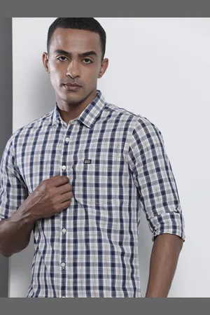 Men Check Shirts - Buy Men Check Shirts online in India