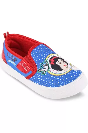 toothless Princess Girls Blue Disney Princess Slip-On Sneakers