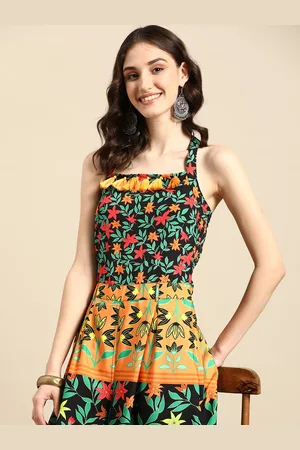 Women's Ethnic Print Jumpsuit