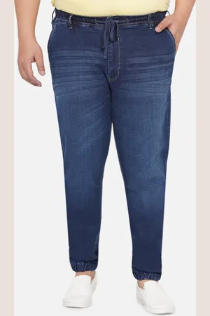 John Pride Men Plus Size Jogger Jeans