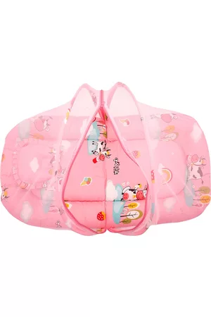 Baby Moo Peach Printed Tent Bedding Set